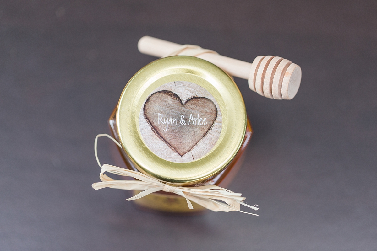Wedding Favor, Jar of Honey