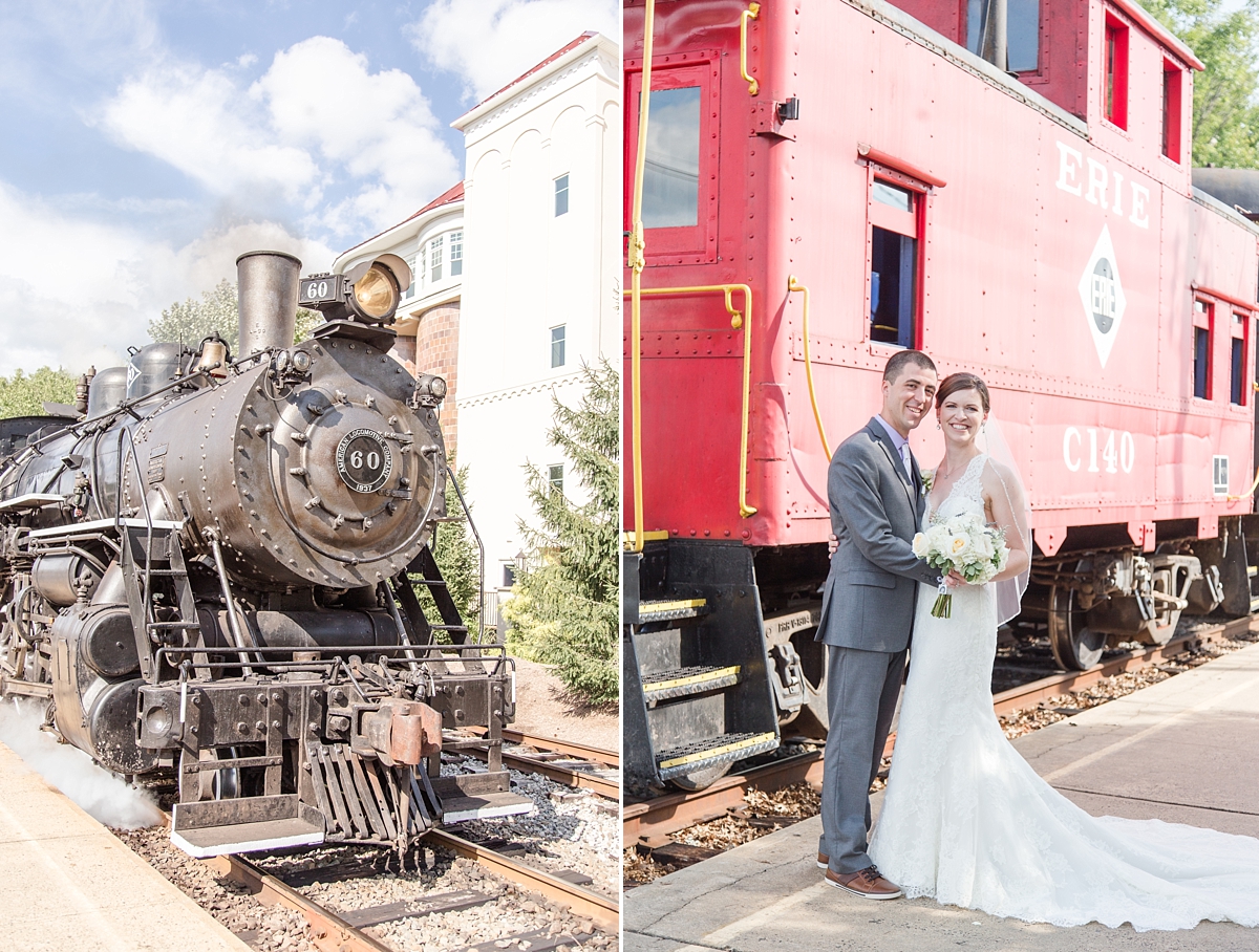 Black River Western Railroad Bride and Groom