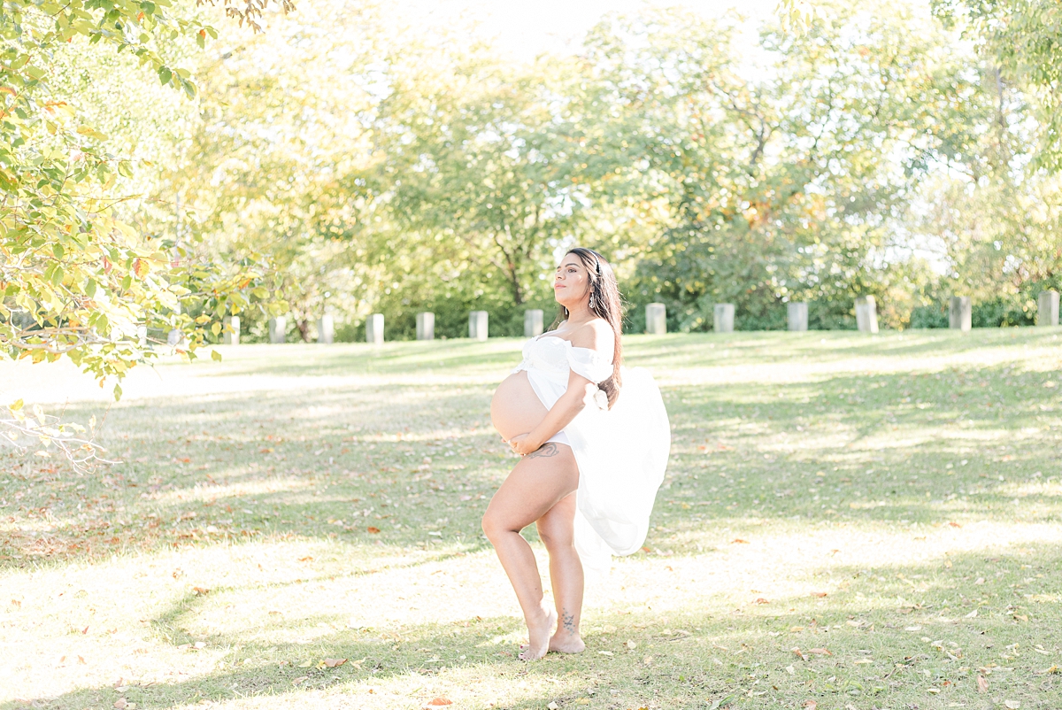 Fort Tyron Park Maternity Session