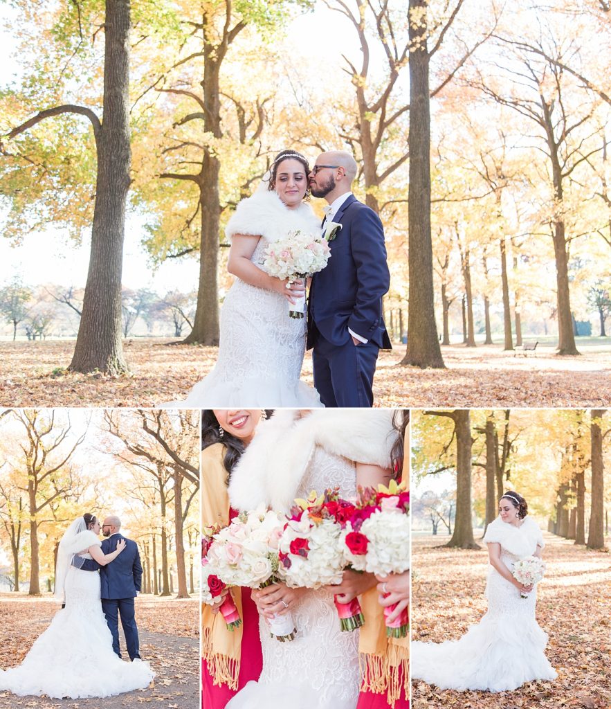 Fall New Jersey Wedding Photo Collage