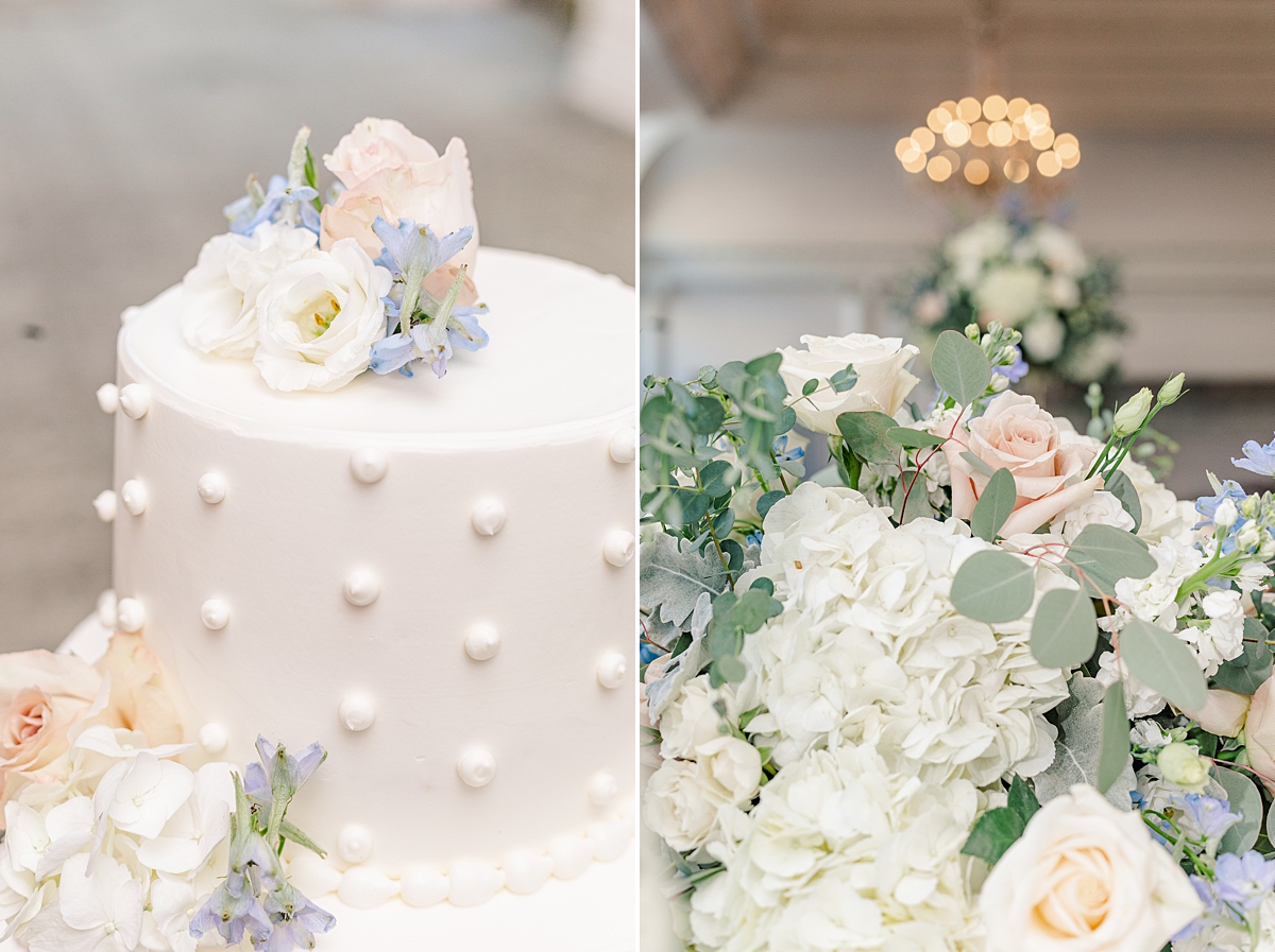 Wedding cake and Flowers